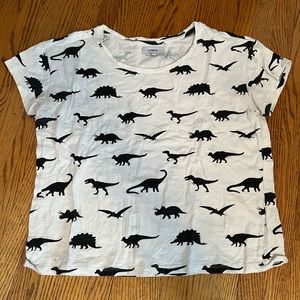 Gently used dinosaur tshirt